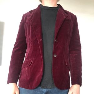 Vintage Velvet Blazer